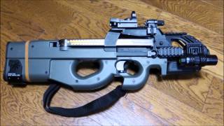 TOKYO MARUI PS90HC　東京マルイエアガン　PS90ハイサイクル紹介動画。Part-2