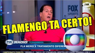 BENJA "FLAMENGO TA CERTO EM PEITAR A GLOBO"
