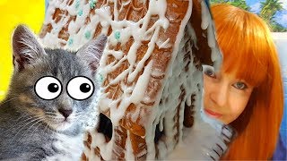НОВЫЙ ДОМ ИЗ ДЕРЕВА ДЛЯ КРОЛИКА БАФФИ и игровая комната кота Макса. Рум тур по дому для животных