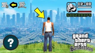 لن تصدق أنني لعبت في خريطة قراند 5 في جي تي أي سان أندرياس | GTA V San Andreas