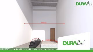 Hướng dẫn thi công sàn gác lửng bằng tấm xi măng DURAflex