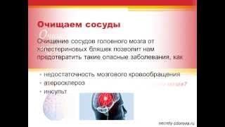 Очищение сосудов головного мозга в домашних условиях