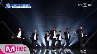 PRODUCE 101 season2 [4회] '어벤저스 등장!' 꽃보다 상남자ㅣ방탄소년단 ♬상남자_1조 @그룹배틀 170428 EP.4