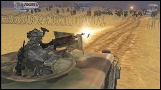 2 Million Americans Raid AREA 51! - Men of War: Red Rising Mod Battle Simulator