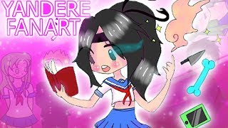 AYANO EST UNE MAGICIENNE ? YANDERE FANARTS #2