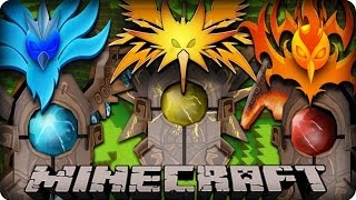 Minecraft Pixelmon 3.0 Update (1.6.4) - LEGENDARY BIRD SHRINES showcase!
