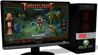 XENIA Xbox 360 Emulator - Torchlight (2011). Ingame. Vulkan/OpenGL. Double Test #1