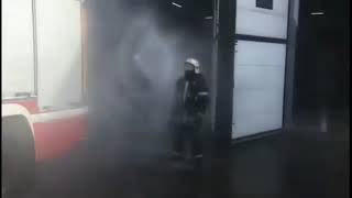 Как пожарных провожают на пенсию
