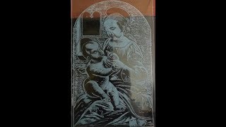 Интарсия, Гравировка по стеклу.Intarsia and engraving on glass