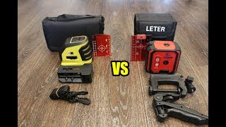 Сравнение лазерных уровней из Китая: Firecore 118L и LETER LL2