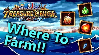 Where To Farm Limit Break Materials!! | One Piece Treasure Cruise