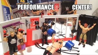WWE ACTION INSIDER: Training Center Takedown! Mattel Performance Center Wrestling Figure PlaySet