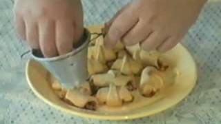 Видео-рецепты: Постное печенье с мармеладом