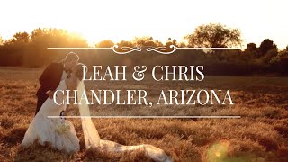 Leah & Chris's Wedding at NOAH'S Event Venue of Chandler, Arizona