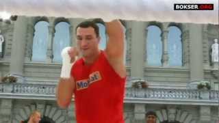 Klitschko - Thompson: Open workout of "Dr Steelhammer"