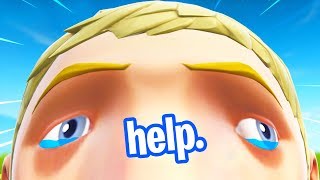 Making DEFAULT Skins Cry In Fortnite...