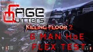 Killing Floor 2 - 6 Player HoE GTX 1080 FleX Test