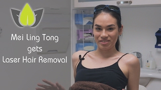 Mei Ling Tong gets Laser Hair Removal at Havana Skin Clinic