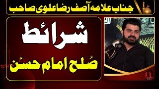 Sulah Imam Hassan a.s (what was conditions ?) - Allama Asif Raza Alvi Majlis