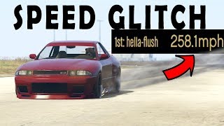 FASTEST CAR SPEED GLITCH GTA 5 ONLINE