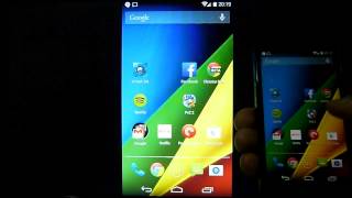 Moto G phone mirroring screen to Chromecast without root or hacks