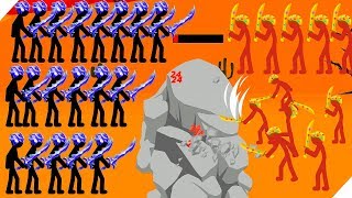 ЛЕДЯНЫЕ ЯРОМЕЧНИКИ СТИКМЕНЫ ПРОТИВ ВРАГА - Stick War Legacy New Update