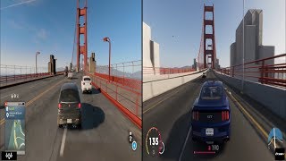 WATCH DOGS 2 vs THE CREW 2 - San Francisco comparison
