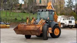 Case 695 SR backhoe loader