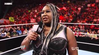 wwe raw 053011 // kharma & the bella twins segment.