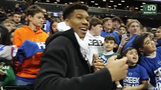 Giannis Greets Hundreds Of Greeks In New York!