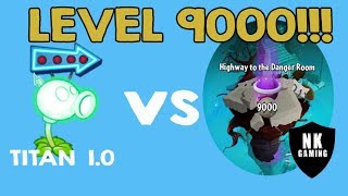 PvZ 2 - Titan 1.0 vs. Highway The The Danger Room - Level  9000