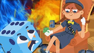 ШКОЛЬНИЦА НА СЛУЖБЕ ЗЛА ∎ Dicey Dungeons Прохождение игры #1