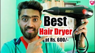 Best hair dryer under 600 | Chaoba hair dryer 2800 review | QualityMantra