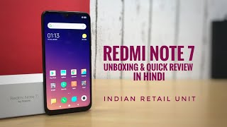 Redmi Note 7 Unboxing, Quick Review & Camera Samples in Hindi | Best Smartphone Under ₹10000 ?