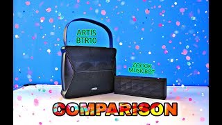 Zoook MusicBot vs Artis BT R10 Comparison Video | Best Budget Speakers Below Rs.2000