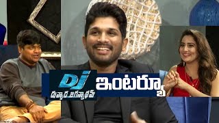 Allu Arjun Harish Shankar Funny interview about DJ Duvvada Jagannadham || Anchor Manjusha