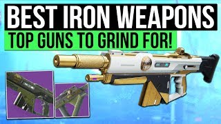 Destiny 2 | BEST IRON BANNER WEAPONS! - Top Weapons to Grind For in The Iron Banner!