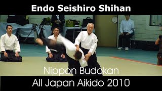 Endo Seishiro Shihan Aikido Demonstration - 48th All Japan Aikido