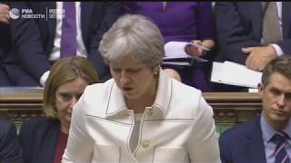 Выступление Терезы Мэй в парламенте после ударов по Сирии