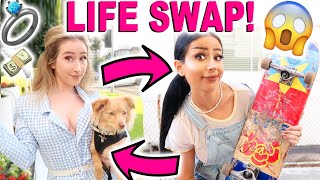 OPPOSITE SISTERS SWAP LIVES FOR A DAY!