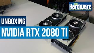 Nvidia Geforce RTX 2080 ti Founders Edition | Unboxing und Ersteindruck