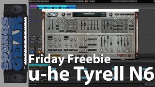 Friday Freebie: u-he Tyrell N6 Synth Plugin - SoundsAndGear.com