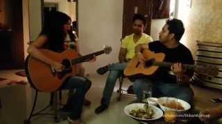 Shibani Kashyap Jamming alongside Mika Singh & Rahul Vaidya