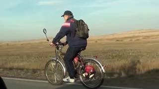 Веломотор ВЕСНА с двигателем HONDA GX35
