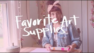 ⭐︎ Art Supply Favs ⭐︎
