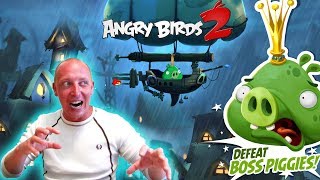 #12 Angry Birds 2 ВОЛЕВАЯ ПОБЕДА НАД БОССОМ КОРОЛЕМ СВИНЕЙ Победа птичек Мини Игра От DMCG