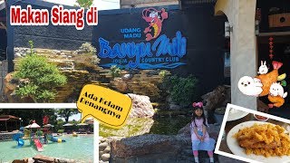 Makan Siang di Banyu Mili Resto Jogjakarta | Ada Kolam Renangnya juga lho??