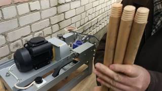 Станок нарезки резьбы на черенках