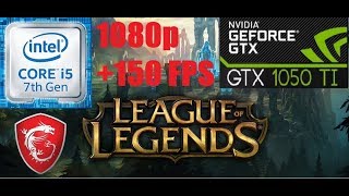 (League of Legends - Gameplay) ➤ GTX 1050 Ti ➤ I5 7400 / V.High Settings