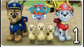 Paw Patrol: On A Roll! | Cartoon Gameplay | Part 1